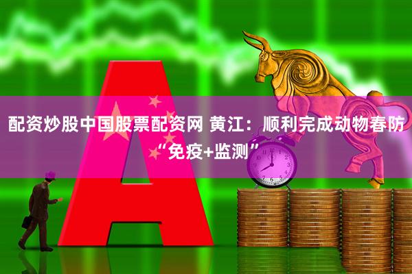 配资炒股中国股票配资网 黄江：顺利完成动物春防“免疫+监测”